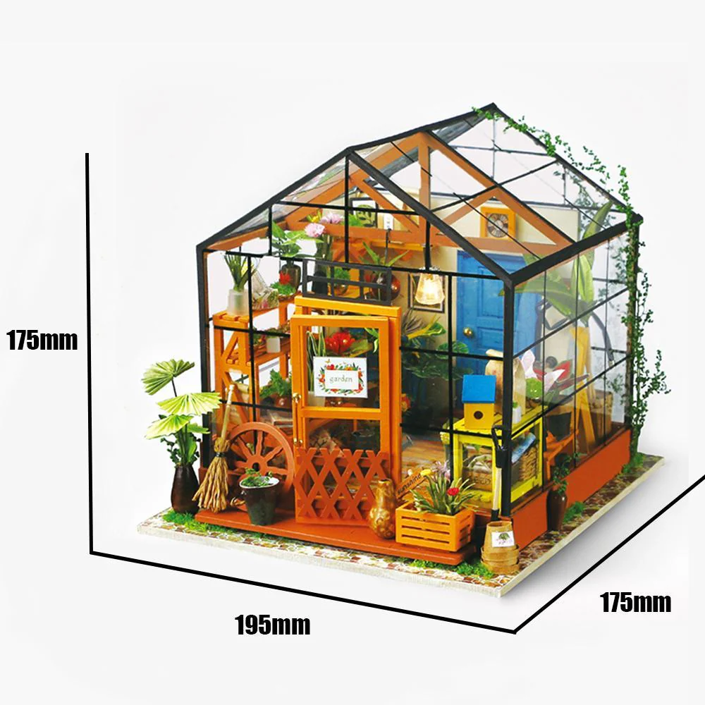 Cathy’s Flower House Miniature House - Image 8