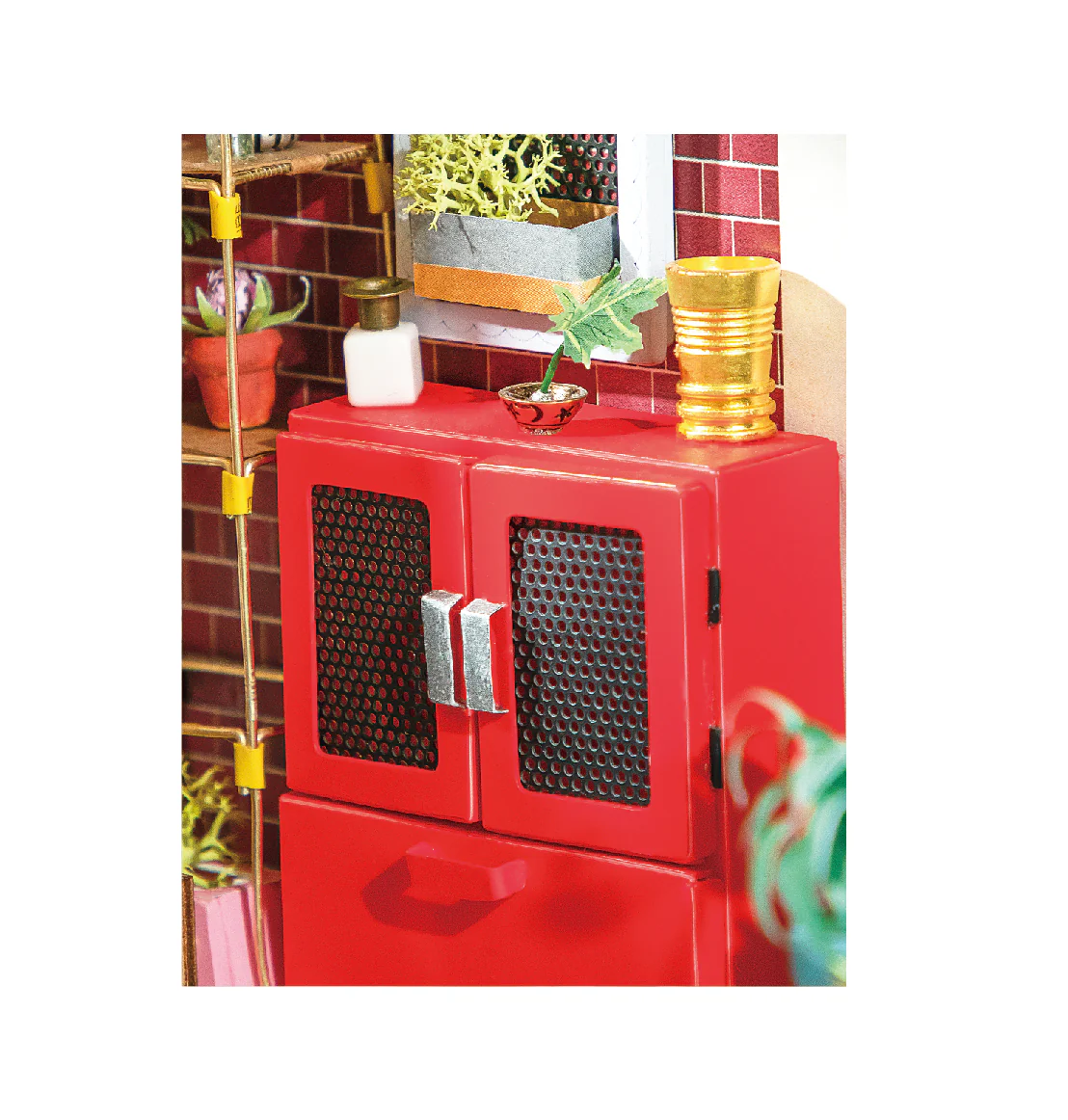 Emily’s Flower Shop/ Flowerist Green House - DIY Miniture House Kit - Image 9